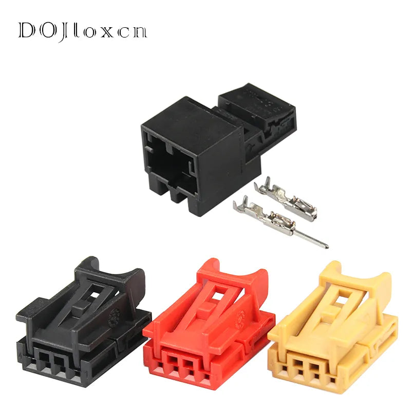 1/5/10/20/50 Sets 4 Pin 8K0973754 Door Lifter Switch Plug 8K0 973 754 Auto Wiring Harness Electrical Connectors  For VW Audi