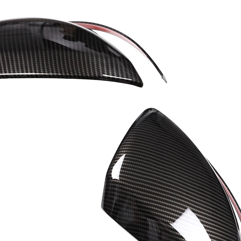 Carbon fibre rear view mirror cover for Mercedes Benz C/E class