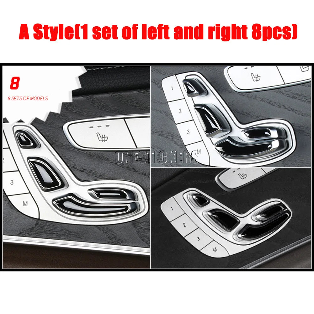 Mercedes Benz C/E Class Door Panel Seat Adjustment Button Cover