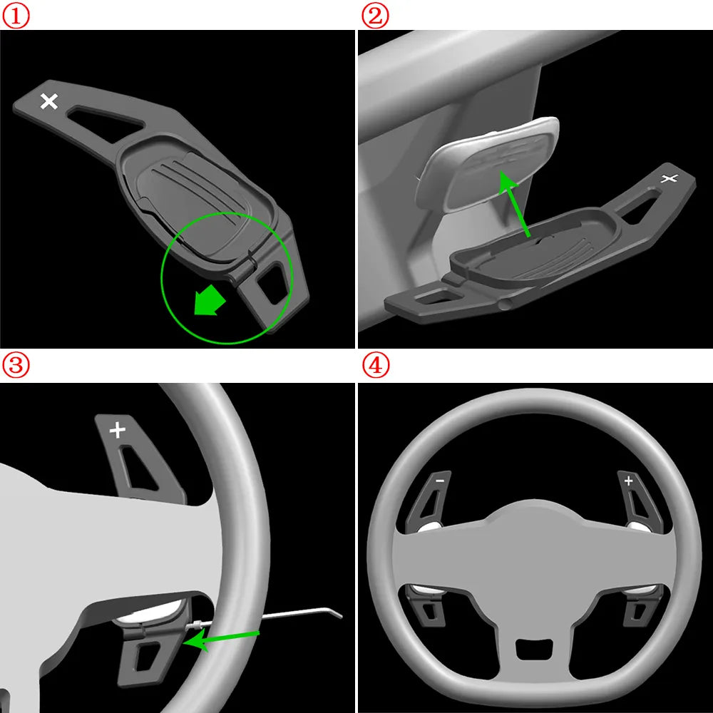 Steering Wheel Shift Paddle Extension For Cupra