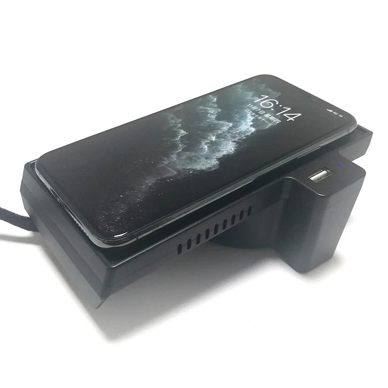 15W QI wireless phone charger for BMW