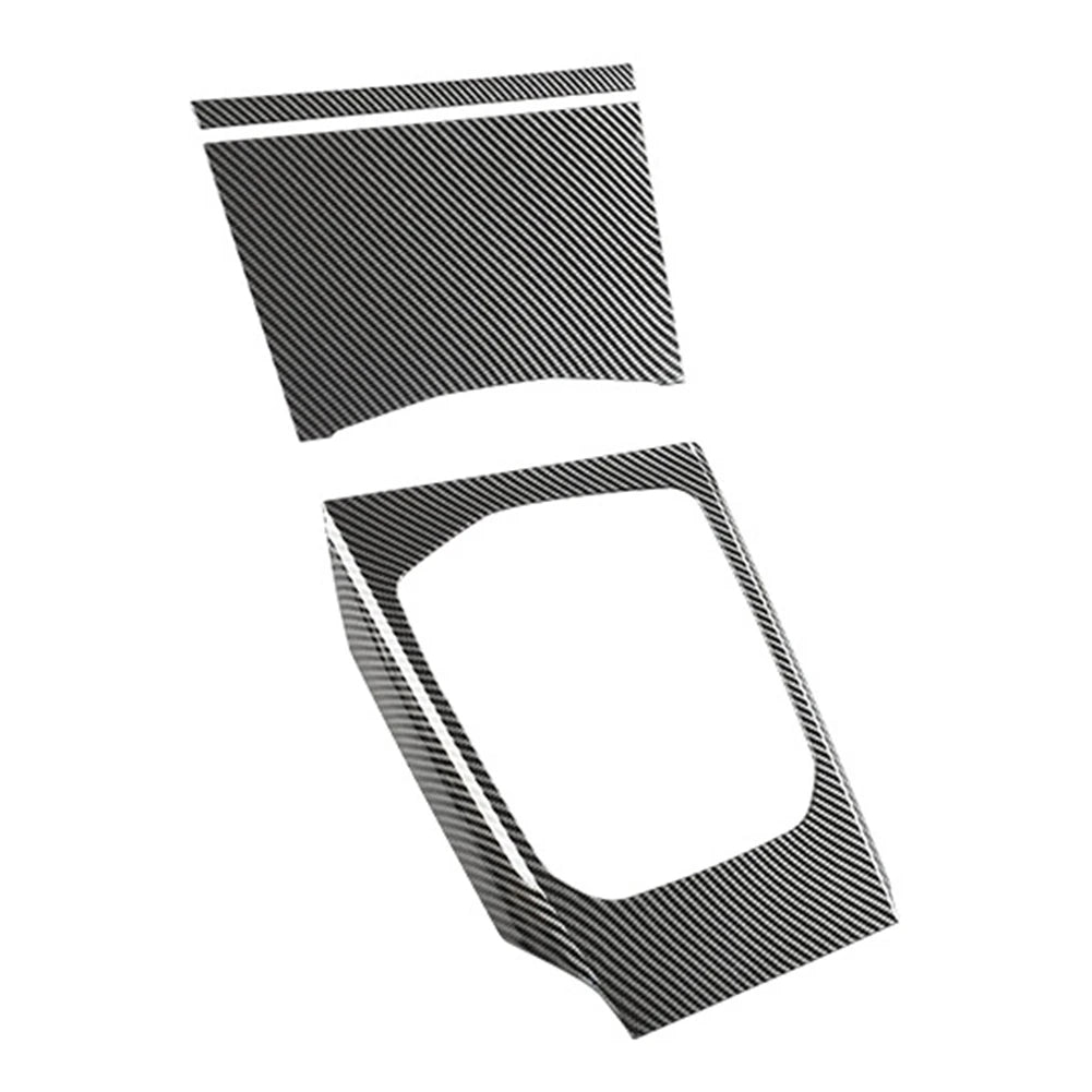 Carbon Fiber Gear Shift Panel Cover Sticker