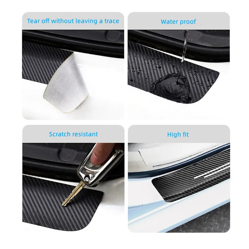 Mazda Car Door Sill Scuff Plate Stickers