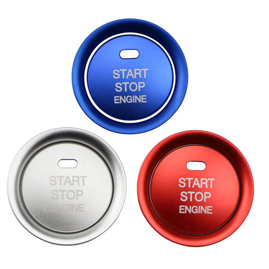 Car Engine Start Stop Ignition Key Ring Cover For Mazda 3, CX3