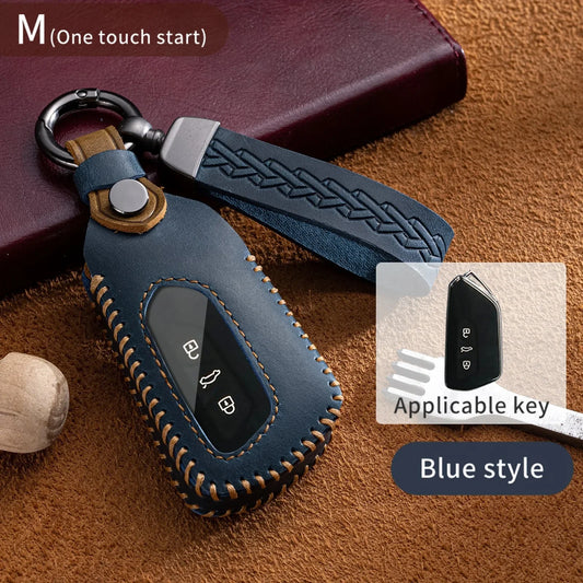 Leather Key Case Cover For Seat/Cupra Leon/Formentor/Tarraco