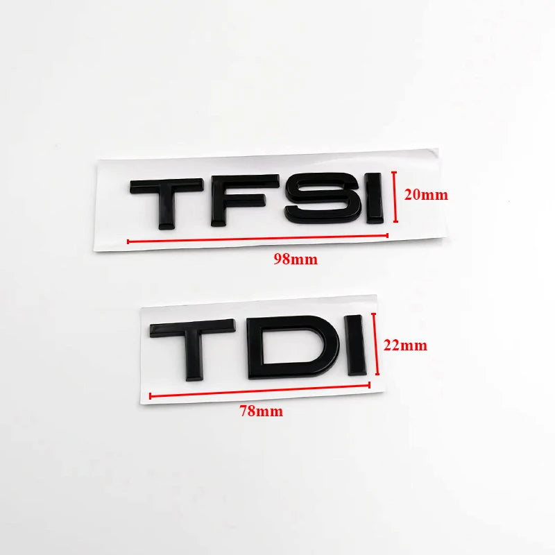 AUDI 3D Badge Sticker