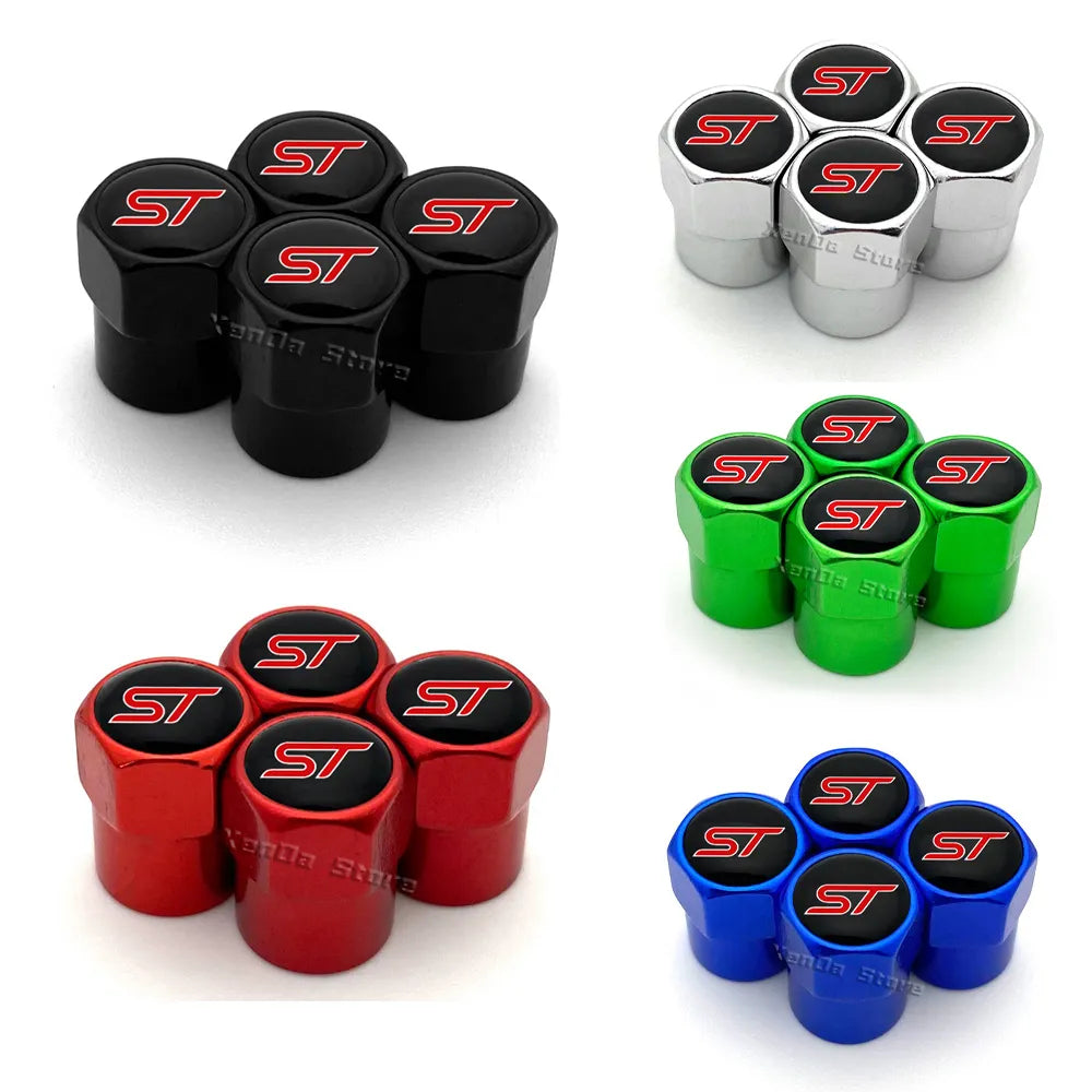 4PCS Tire Valve Caps For Ford