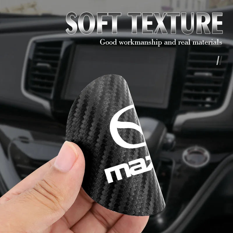 2Pcs Leather Coaster For Mazda Cup Holder