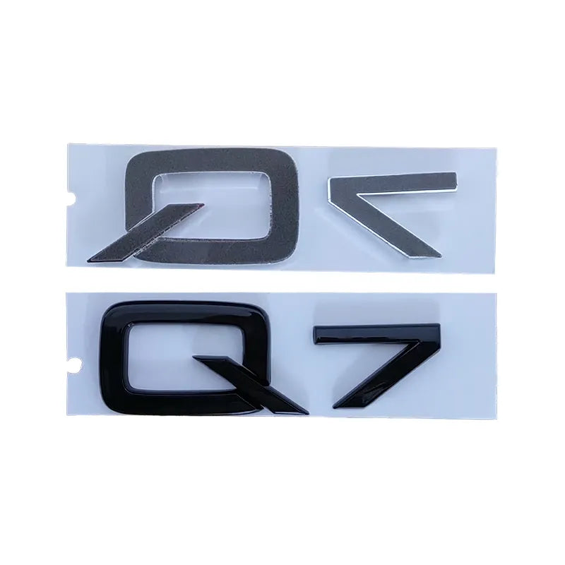 AUDI 3D Adhesive Badge Chrome/Black