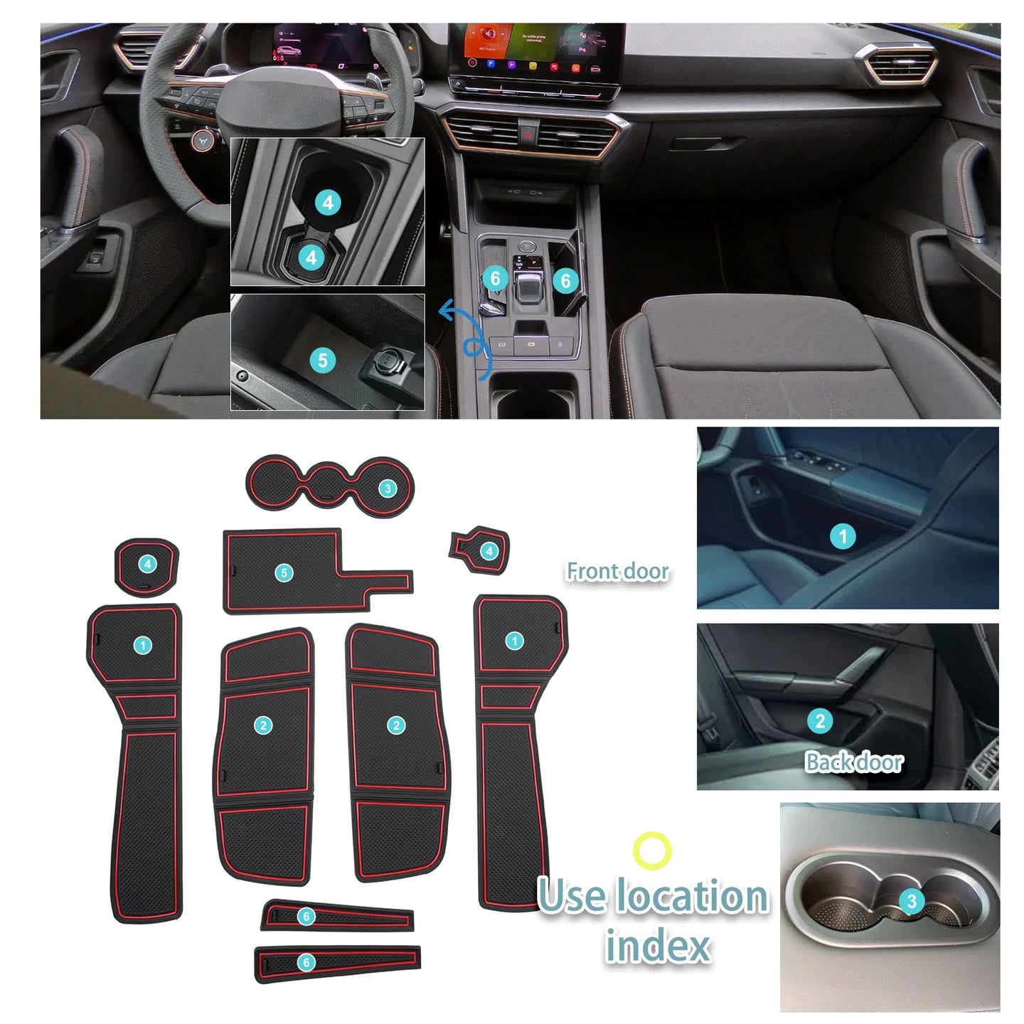 Cupra Interior Mat for Cupra Formentor