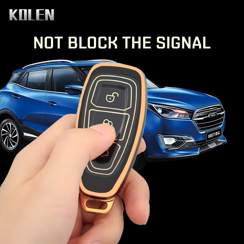 Car Smart Key Cover For Ford