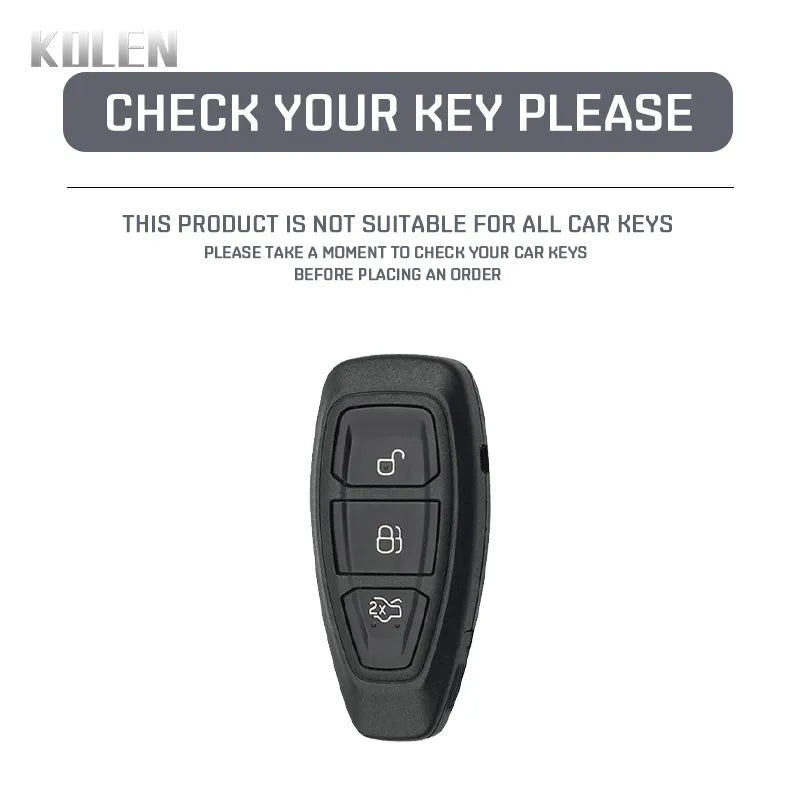 Car Smart Key Cover For Ford