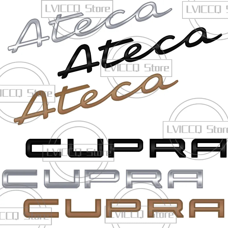 Cupra Metal Logo Body Sticker