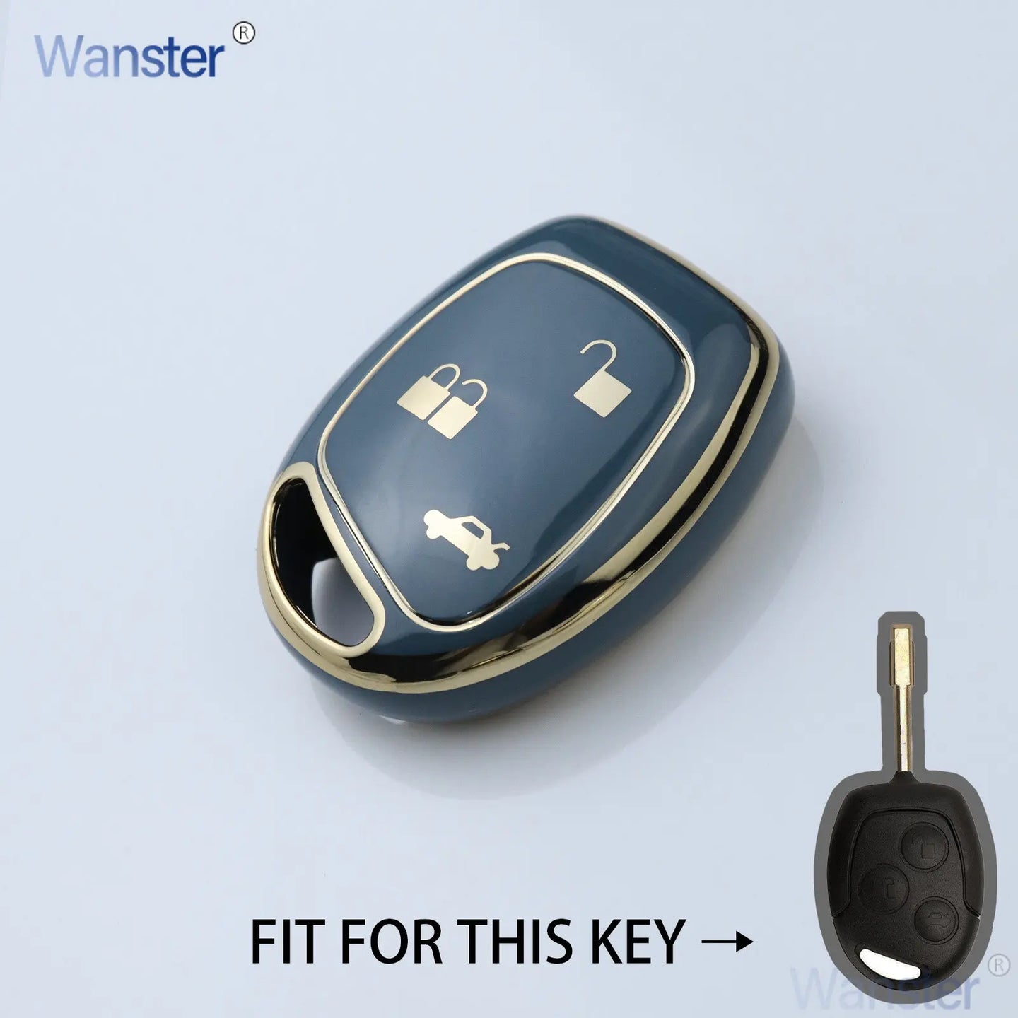 Car Key Cover for Ford