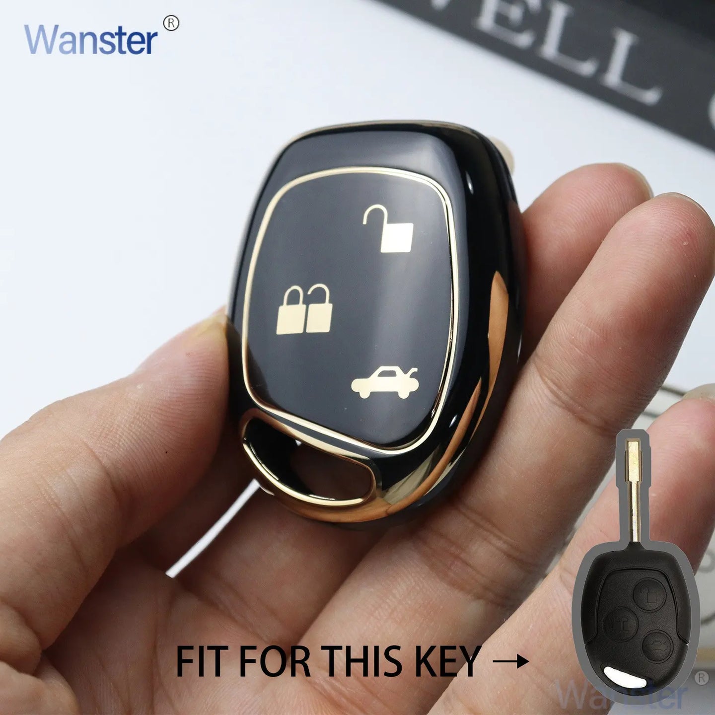 Car Key Cover for Ford