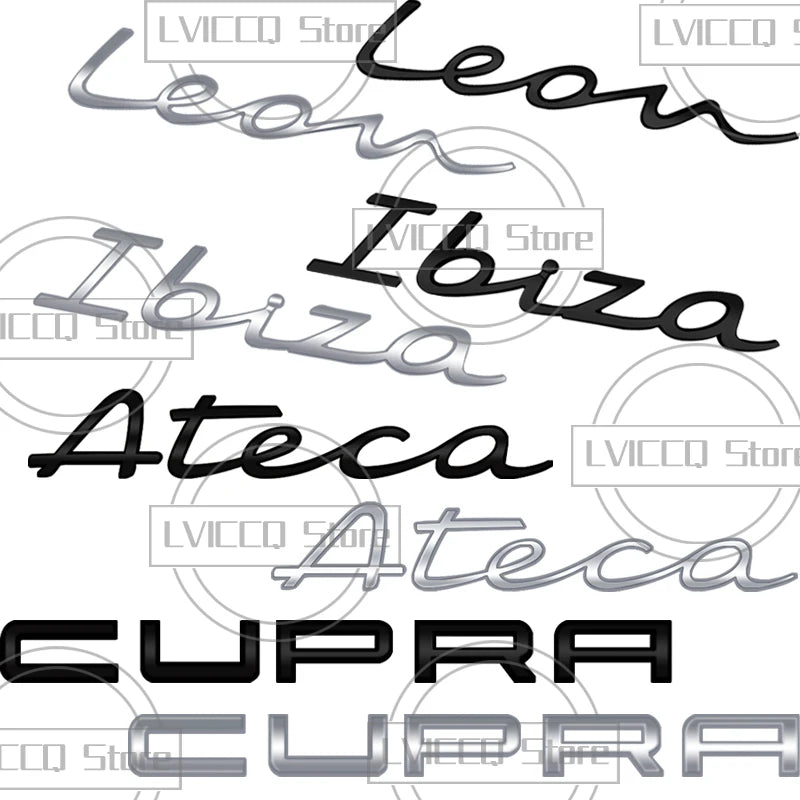 Cupra Metal Logo Body Sticker