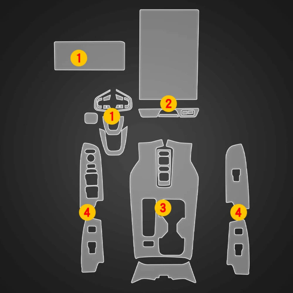 Honda Interior protective film kit