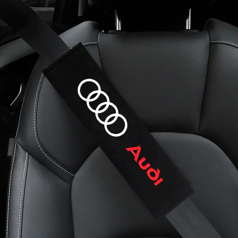 Suede Seatbelt Pad For Audi