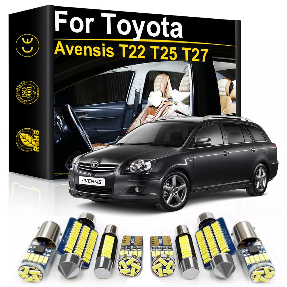 Car Interior LED Lights For Toyota Avensis